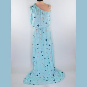 *Store Closing Sale* Tucker One Shoulder Maxi Dress Pretty Polinators